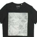 GUESS Mens T-Shirt Black S