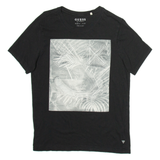 GUESS Mens T-Shirt Black S