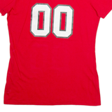 NIKE Richmons Slim Fit Womens T-Shirt Red USA L