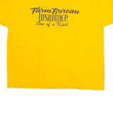 SCREEN STARS BEST Farun Bureau Insurance Mens T-Shirt Yellow M