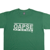 PLATINUM PLUS Oapse Afcme Mens T-Shirt Green 2XL