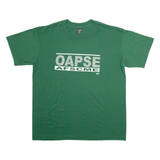 PLATINUM PLUS Oapse Afcme Mens T-Shirt Green 2XL