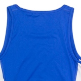 PUMA Cropped Womens T-Shirt Blue Sleeveless M