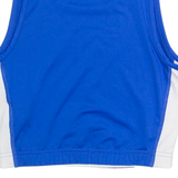 PUMA Cropped Womens T-Shirt Blue Sleeveless M