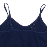 FILA Cropped Womens T-Shirt Blue Sleeveless XS