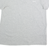 SLAZENGER Womens T-Shirt Grey V-Neck M