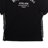 REPLAY Womens T-Shirt Black M