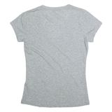 TRUE RELIGION Womens T-Shirt Grey V-Neck XS