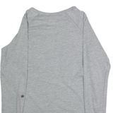 LEE COOPER Womens T-Shirt Grey Long Sleeve S