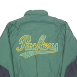 NFL Green Bay Packers Mens Varsity Coat Green Nylon USA 2XL