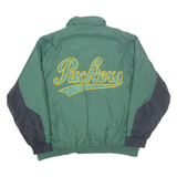 NFL Green Bay Packers Mens Varsity Coat Green Nylon USA 2XL