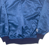 STARTER Mens Puffer Jacket Blue Nylon L