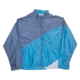 NIKE Mens Track Jacket Blue Nylon L
