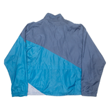 NIKE Mens Track Jacket Blue Nylon L