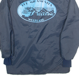 ARISTO JAC Workwear Mens Coach Jacket Blue Nylon S