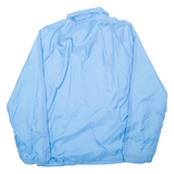 SEARS Mens Coach Jacket Blue Nylon M