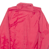 SWINGSTER Mens Coach Jacket Red Nylon 90s S