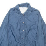 MART Womens Coach Jacket Blue Nylon 90s S