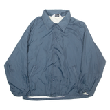 Mens Shell Jacket Blue Nylon XL
