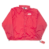 RAWLINSON Mens Workwear Jacket Red Nylon 2XL
