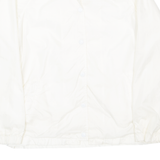 CURRENT SEEN Womens Coach Jacket White Nylon M