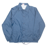 CORDINAL Mens Coach Jacket Blue Nylon M