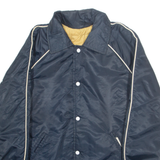 CREATIONS Mens Coach Coat Blue Nylon L