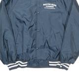 Southside Lumber Mens Workwear Jacket Blue Nylon USA L