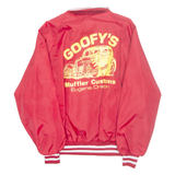 DUNBROOK Oregon Mens Varsity Jacket Red Nylon USA XL