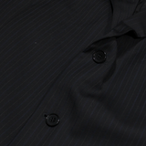 PIERRE BALMAIN Mens Blazer Jacket Grey Striped L