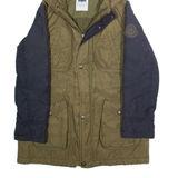 LEVI'S Womens Jacket Green Hooded M