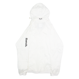 BENCH Mens Rain Jacket White Hooded S