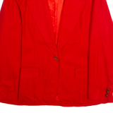 PENDLETON Womens Blazer Jacket Red Wool XL