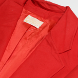 PENDLETON Womens Blazer Jacket Red Wool XL