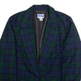 PENDLETON Mens Blazer Jacket Blue Wool Plaid L