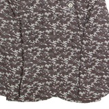 PHASE EIGHT Womens Blazer Jacket Brown Floral S