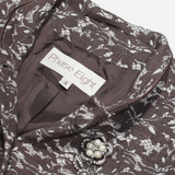 PHASE EIGHT Womens Blazer Jacket Brown Floral S