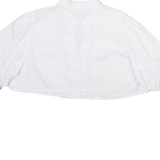 LANDHAUS Womens Blouse White V-Neck 3/4 Sleeve M