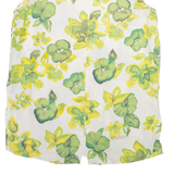 DIVINA Womens Printed Vest White Sleeveless Floral M