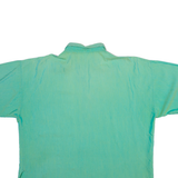 Womens Shirt Blue Collared Silk XL