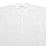 JULIETTA Womens Shirt White Collared Sleeveless M