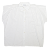 JULIETTA Womens Shirt White Collared Sleeveless M