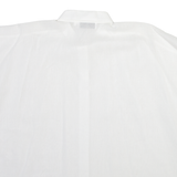 JULIETTA Womens Shirt White Collared Sleeveless M