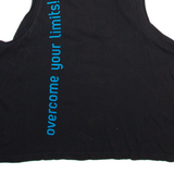 Training Womens Printed Vest Black Sleeveless XS