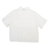 LOUISE ANNE Womens Shirt White M