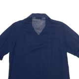 JULIETTA Womens Shirt Blue Collared M