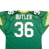 WILSON Green Bay Packers Home #36 Butler Mens Jersey Green 90s USA XL