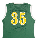 NIKE West #35 Basketball Mens Jersey Green Sleeveless USA V-Neck XL