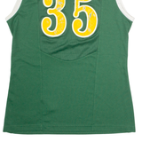 NIKE West #35 Basketball Mens Jersey Green Sleeveless USA V-Neck XL