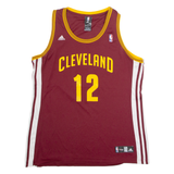 ADIDAS Cleveland Cavaliers #12 Hout Basketball Womens Jersey Maroon Sleeveless USA XL